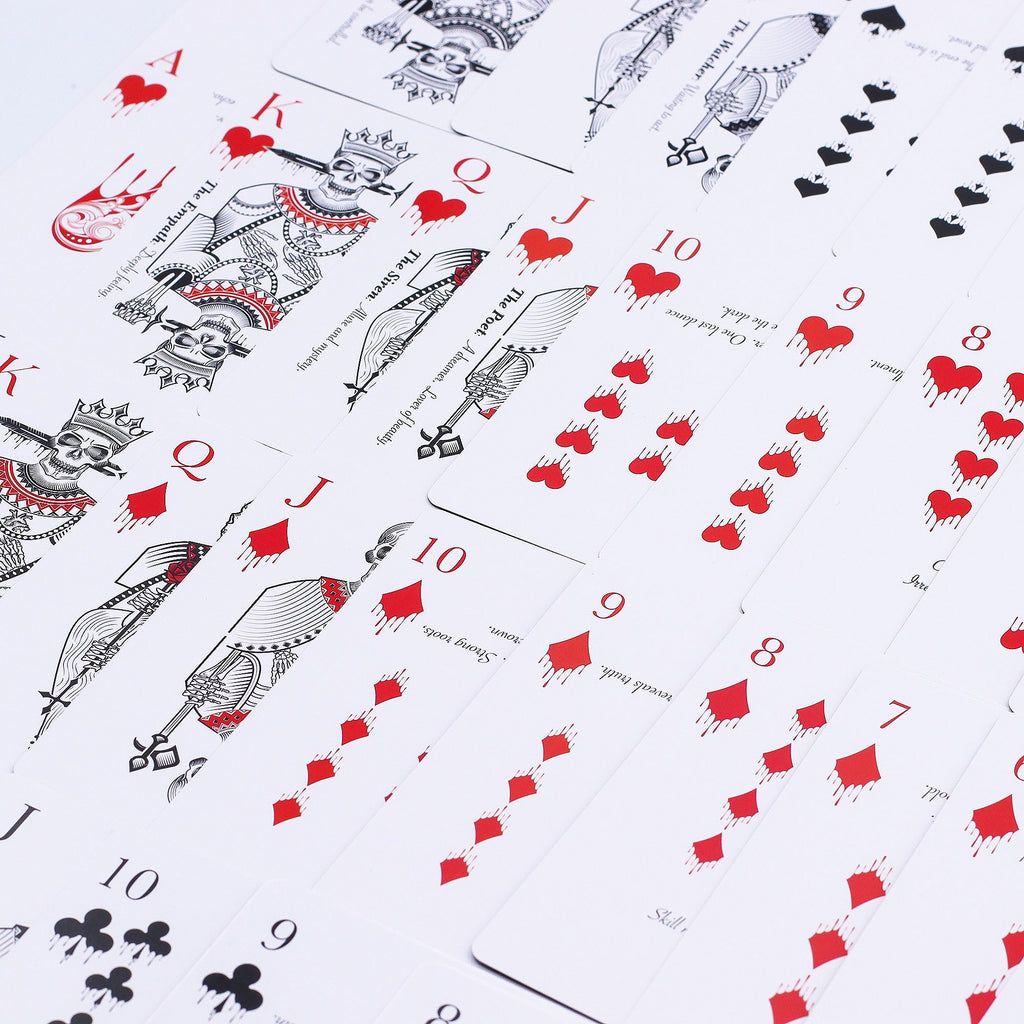 Memento Mori Cartas de juego y de oráculo góticas