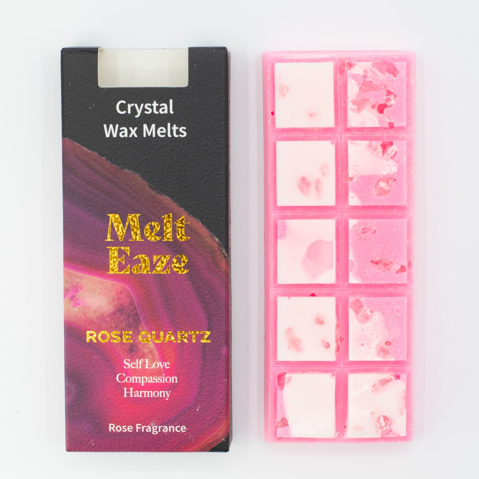 MeltEaze Tabletas de Cera 50g - Amor de Cuarzo Rosa - Rosa