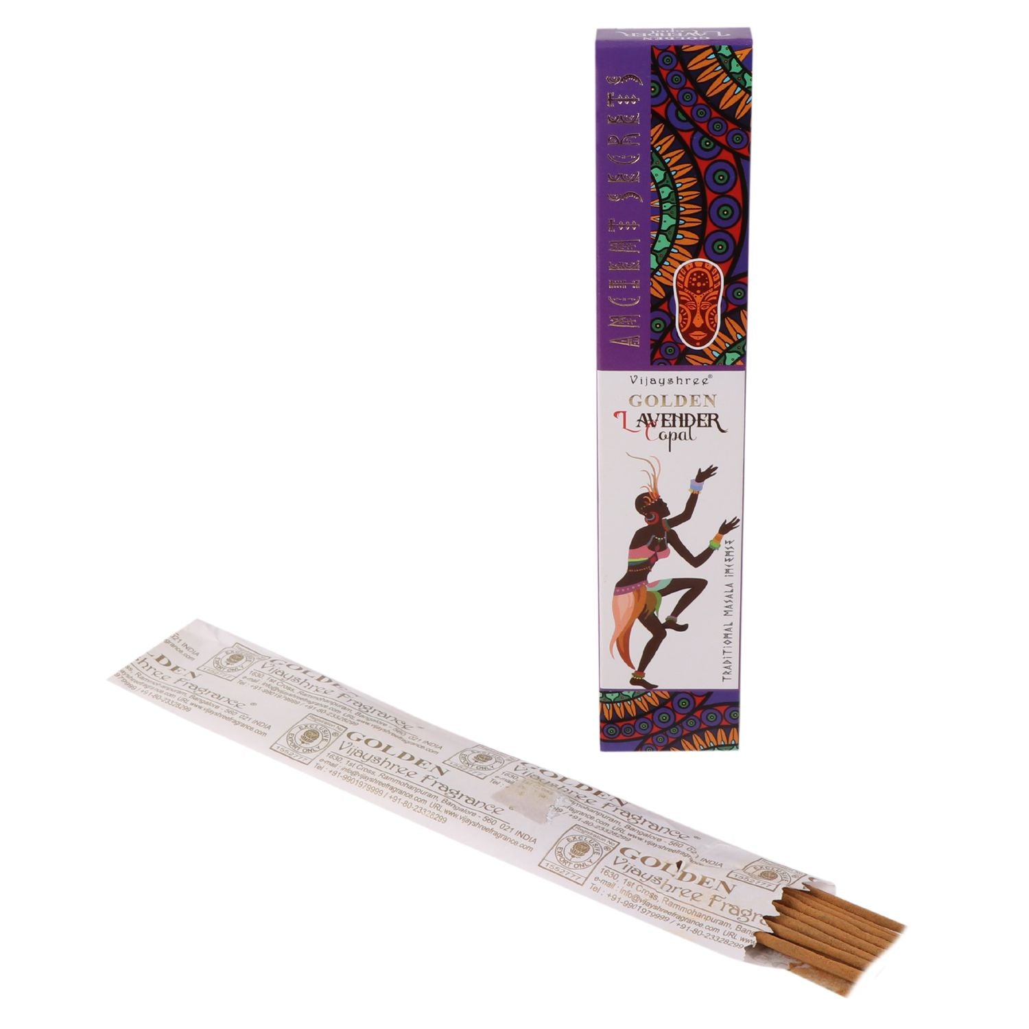 15 g de copal dorado y lavanda