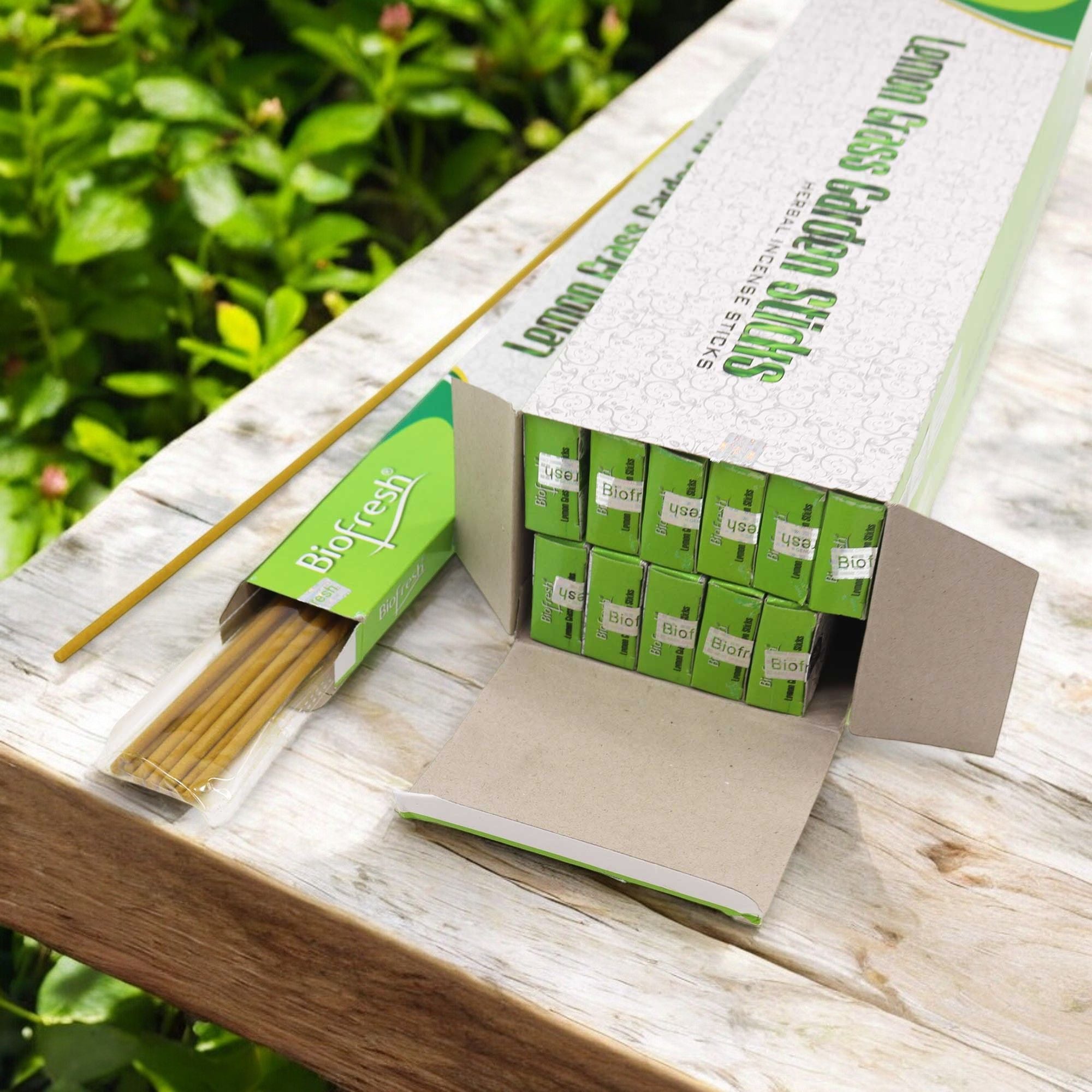 Incienso Jardín Biofresh - (10 x 50cm) - Limoncillo