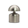 Lámpara táctil - Cúpula Champiñón Plateada - USB (C) - Recargable (400 Vatios)