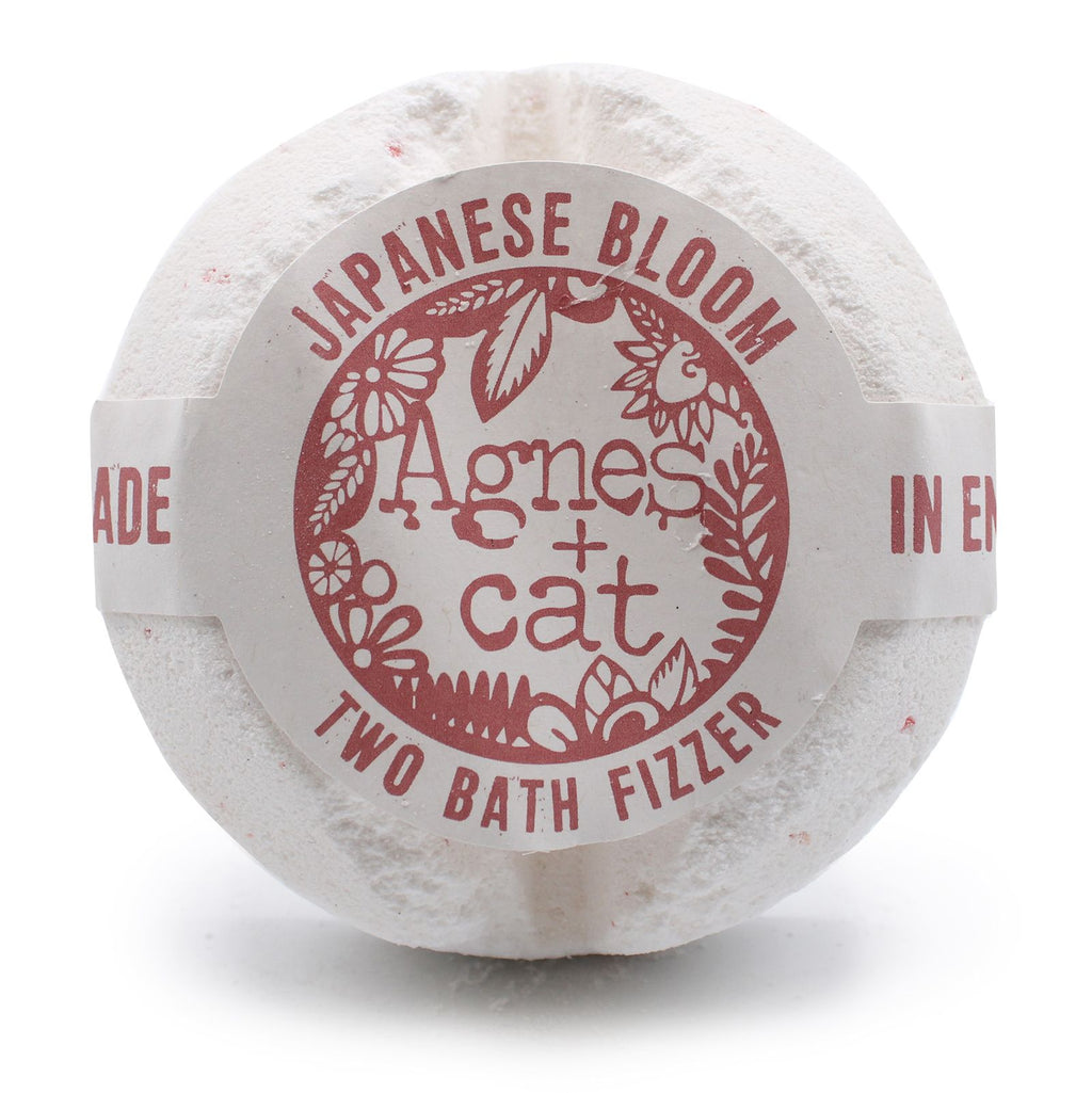 Agnes + Tableta efervescente para baño de gatos - Flor Japonesa