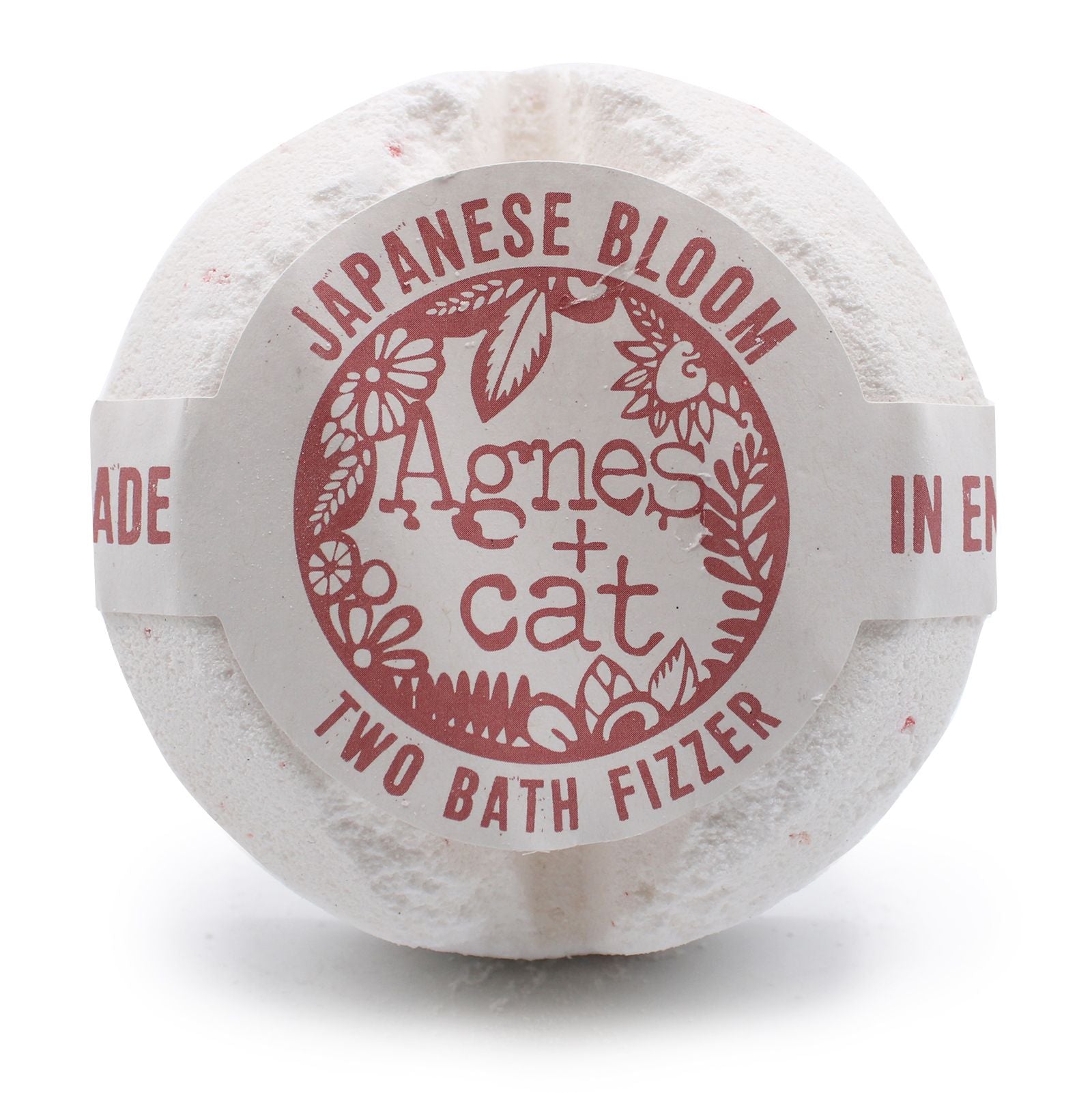 Agnes + Tableta efervescente para baño de gatos - Flor Japonesa