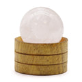 Esfera de cristal de 40 mm - Cuarzo transparente con soporte