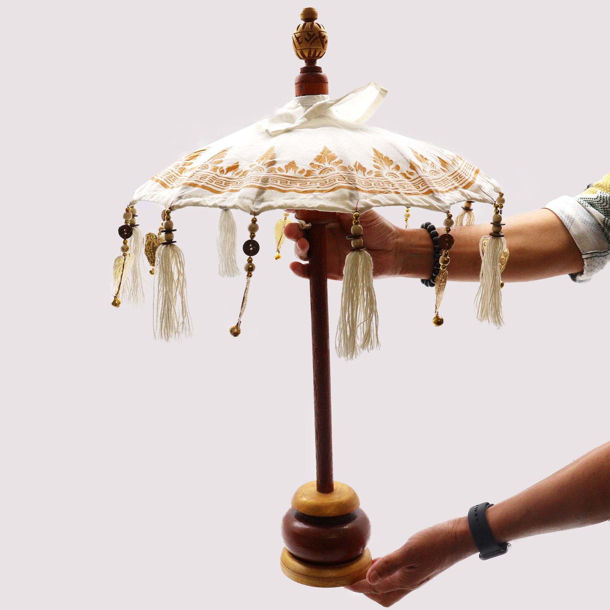 Sombrilla Bali Home Decor - Algodón - Turquesa - 40cm