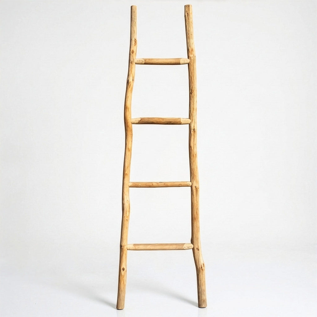 Grande escalera de madera Kemu - 1.5m - natural - Estilo japonés