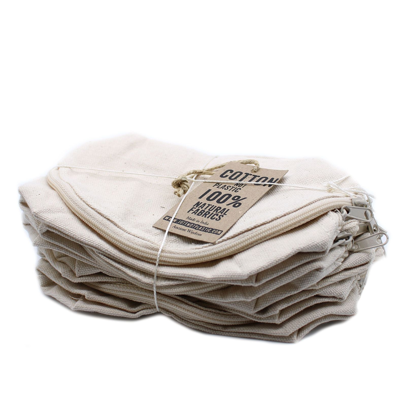 Neceser Algodón Natural  10 oz - Luna