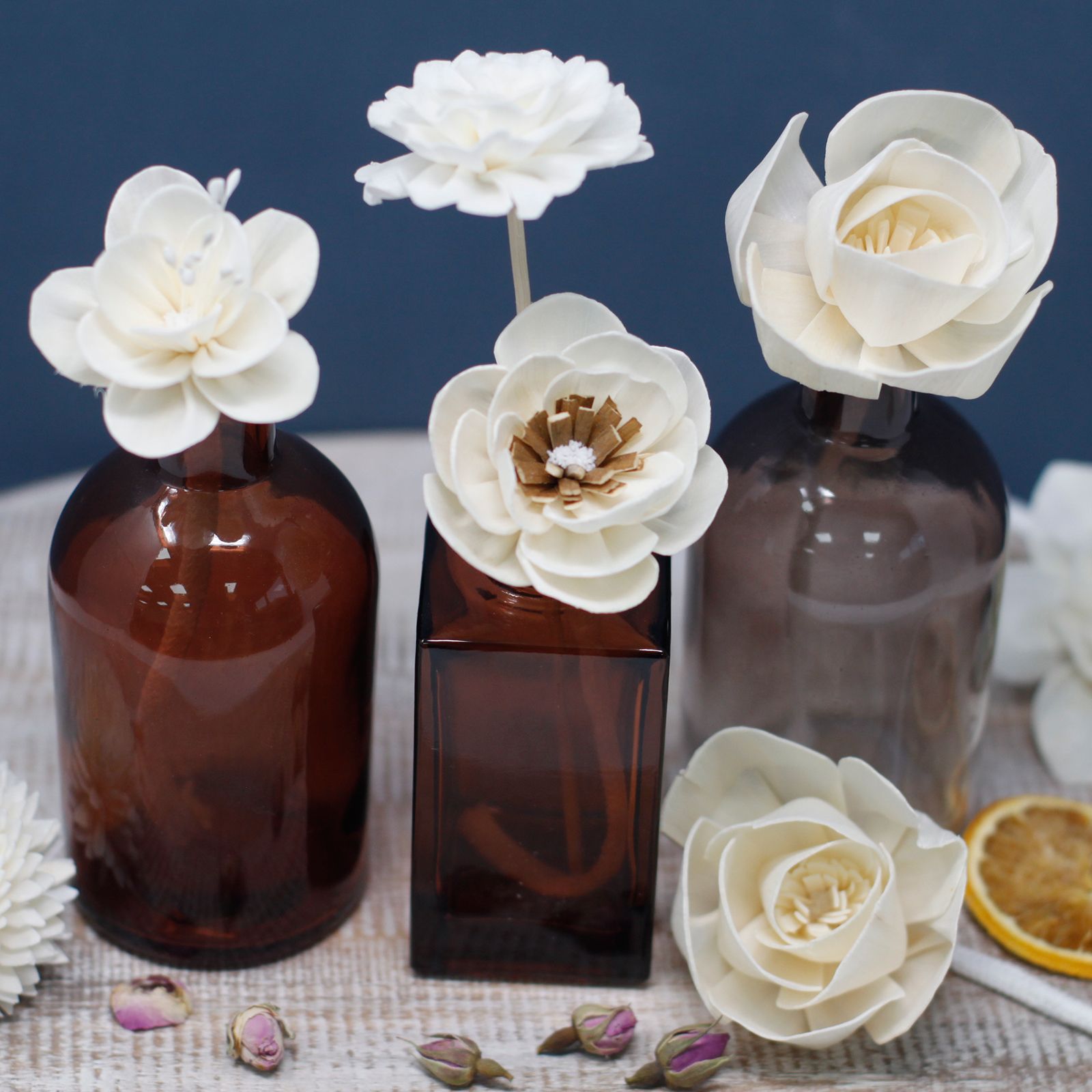 Flores Naturales para Difusor - Lirio Pequeño en  Cuerda