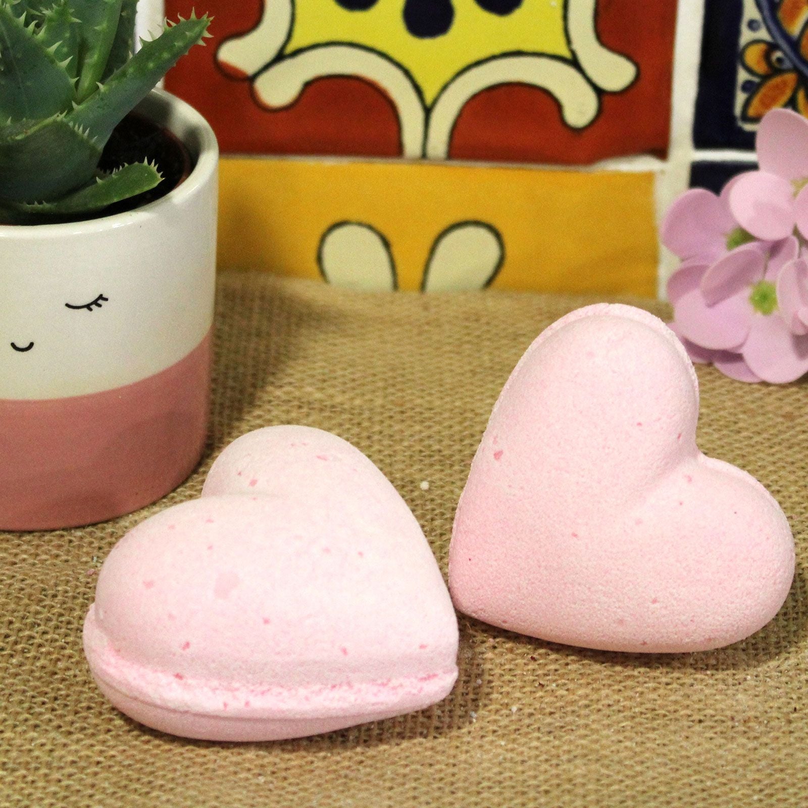 Bombas de Baño Corazón 70g - Bubblegum