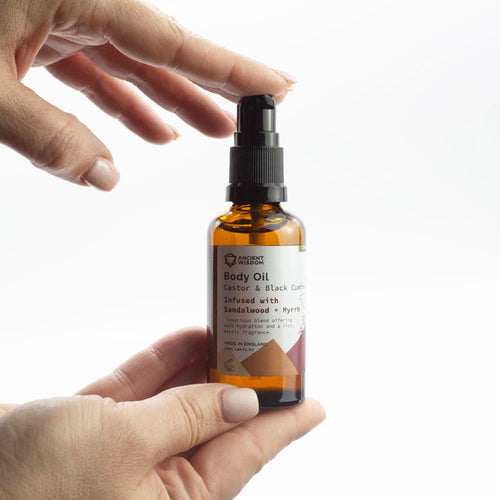 Aceite Corporal Organico 50 ml- Sándalo y Mirra