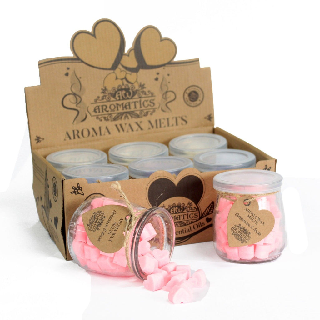 Tabletas de cera aromáticas - Geranio y Anís