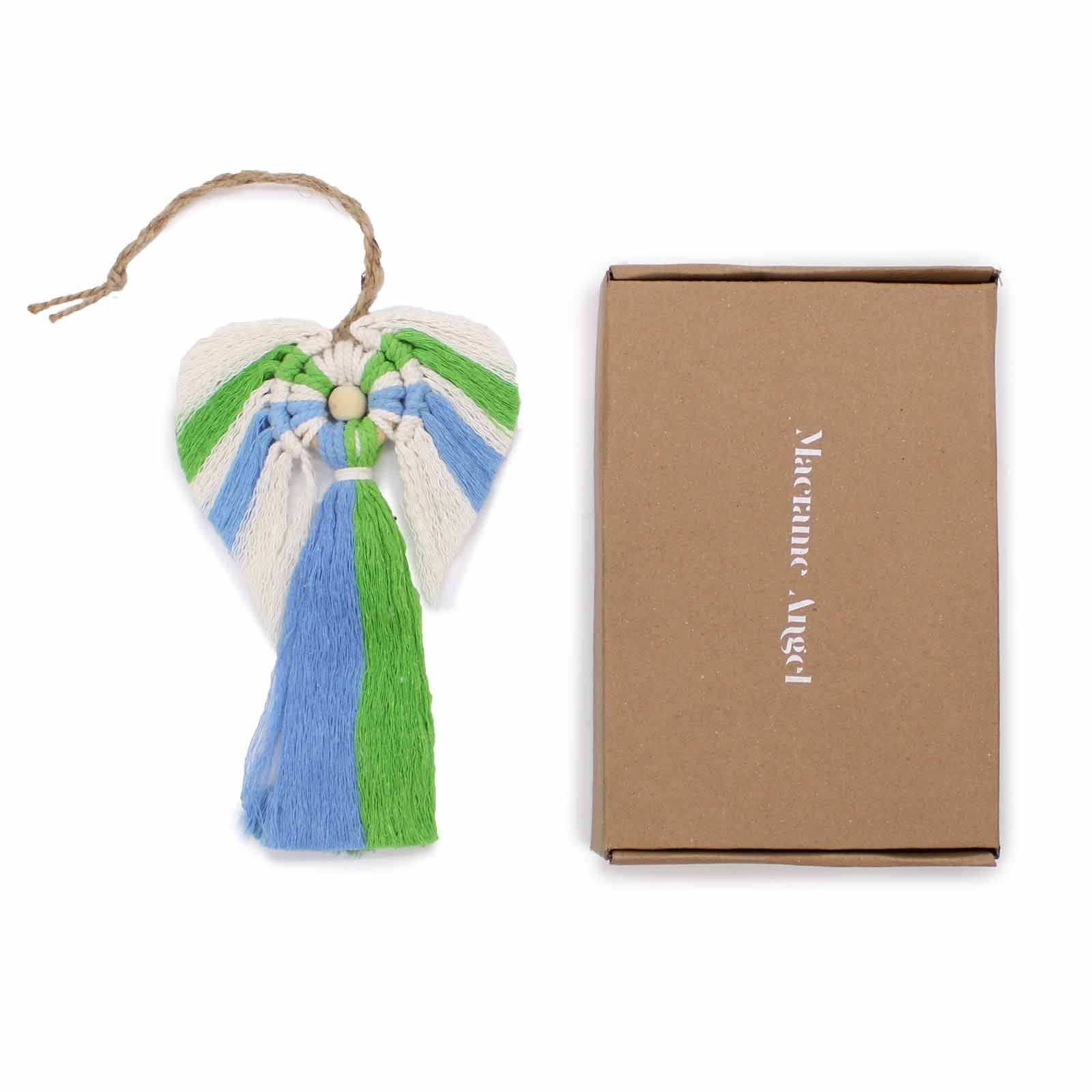 Macrame Angel - Arcoiris
