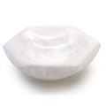 Cuenco hexagonal de selenita - 15cm