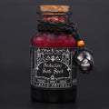 Poción de hechizo para baño de bruja antigua y amuleto de cristal de amatista - Seducción