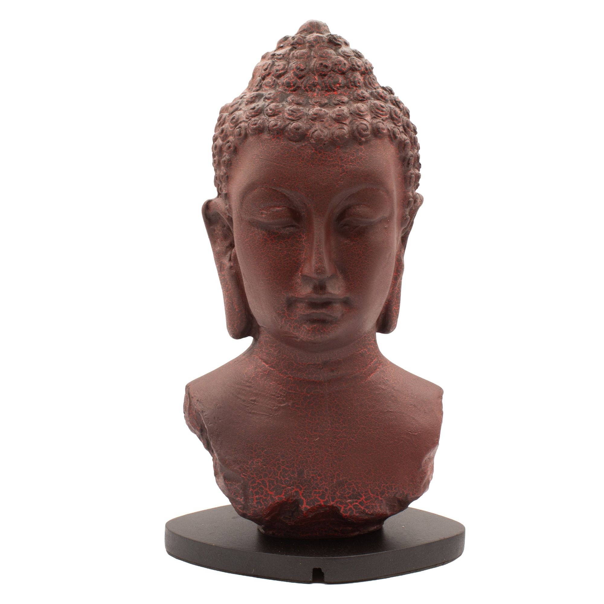 Lámpara de busto de Buda Molton Lava - base oval
