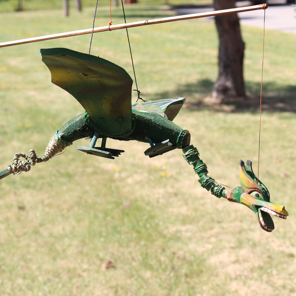Dragón Volador Verde 37cm