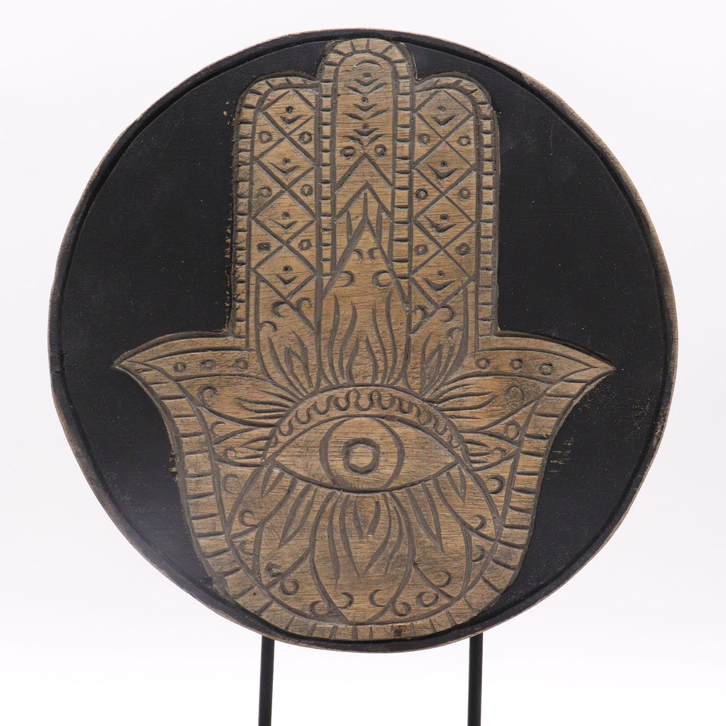 Buda Feng Shui Set - Hamsa - Gris