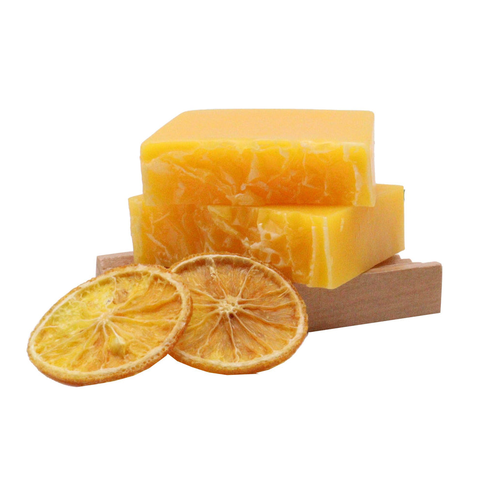 Paquete de 13 barras de jabón de mandarina y miel