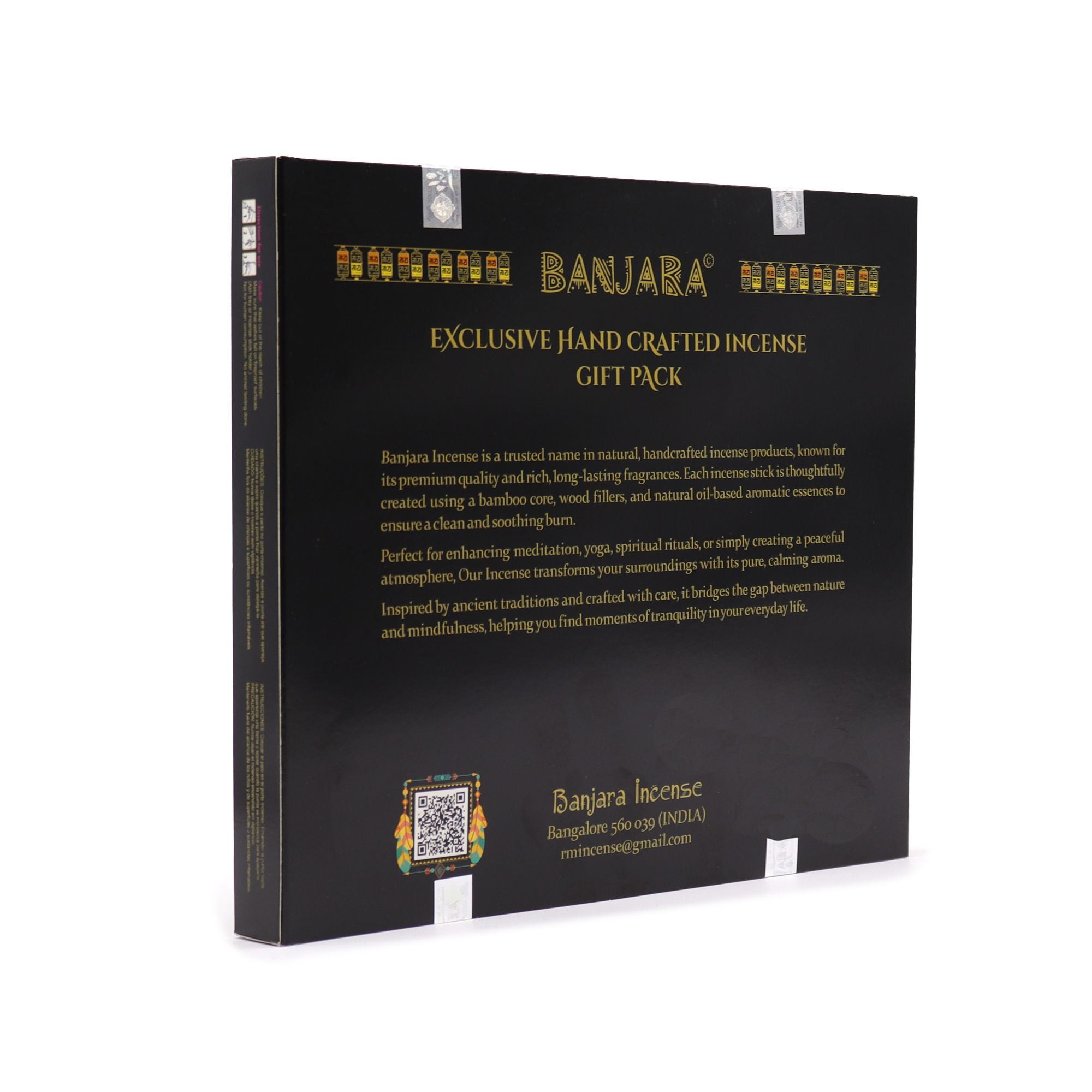 Incienso Banjara Buddha – Set de regalo en caja (6 surtidos)