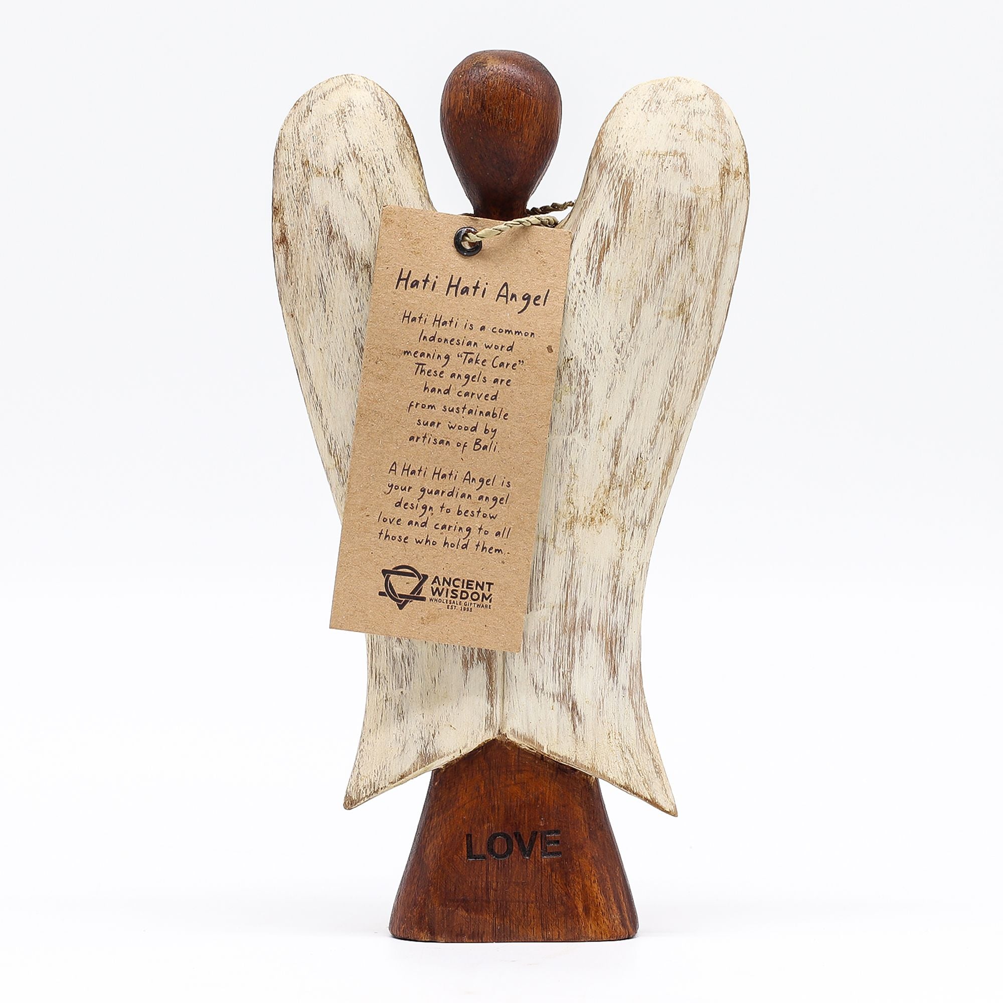 Nuevo Hati-Hati Ángel  - Amor - 20cm