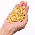 Chips de cuarzo dorados y chips de gemas a granel - 1 kg