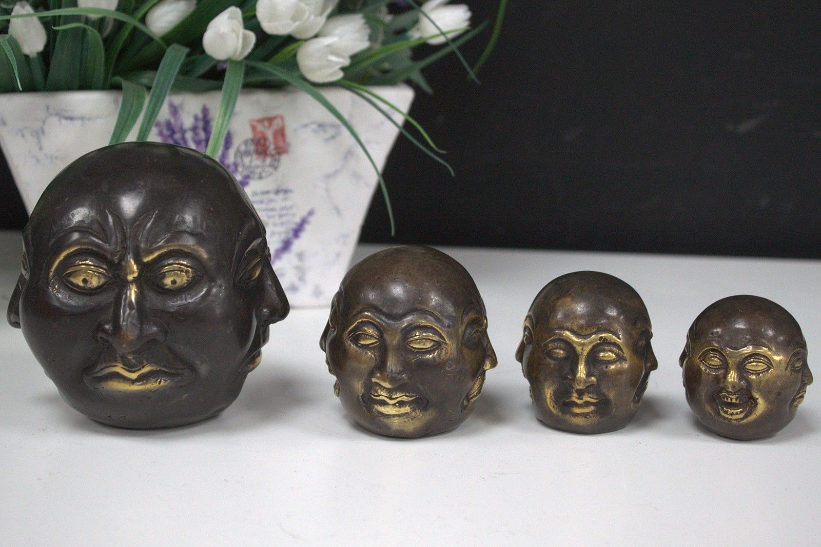 Fengshui - Buda de cuatro caras - 4.5cm