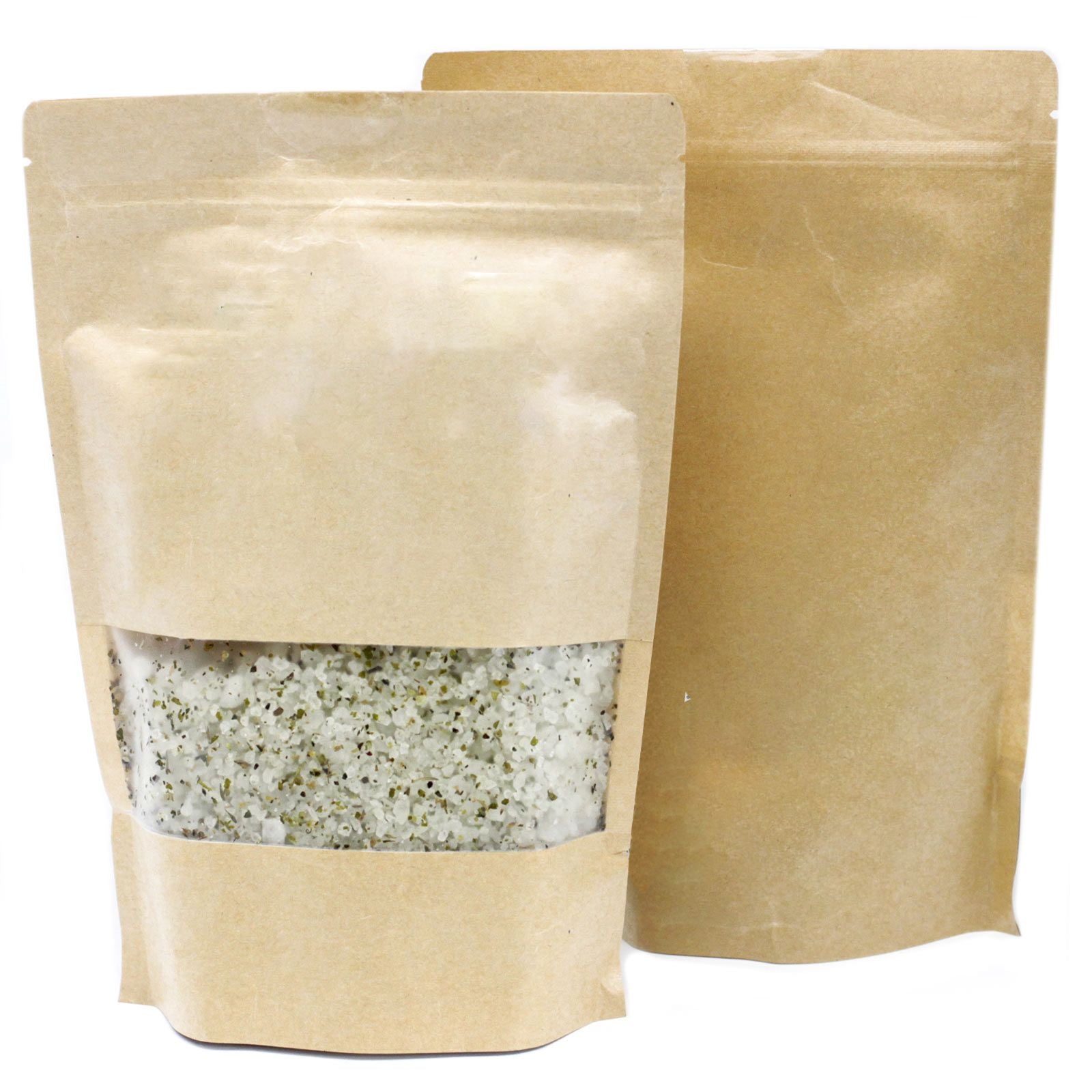 Mezcla de Sal de Baño del Himalaya 165g - Detox - Etiqueta Blanca