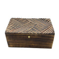 Vintage Deco - Caja Multiusos - 22x12x10cm - Líneas Antiguas