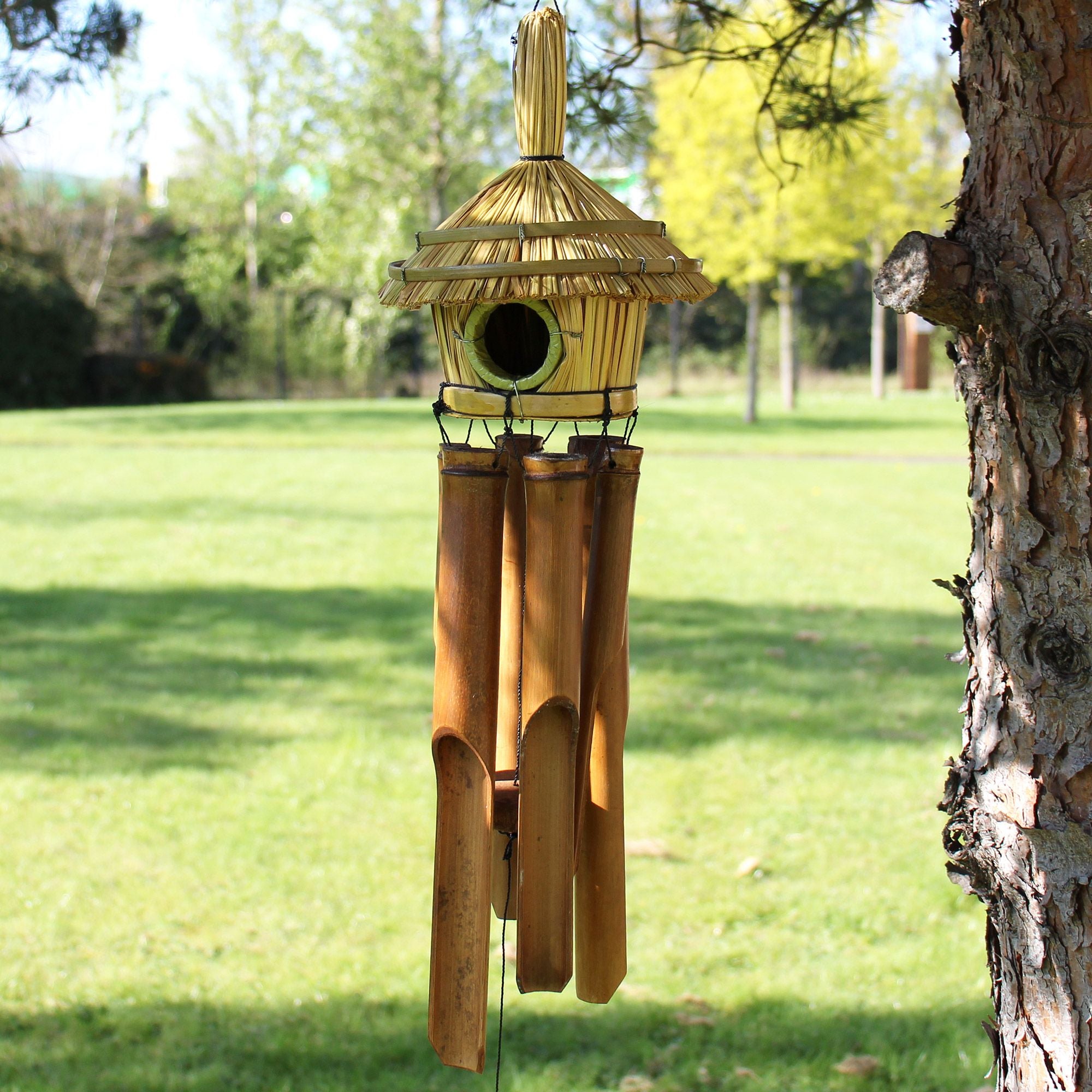 Caja Pequeña Cuadrada para Pájaros 45x17cm