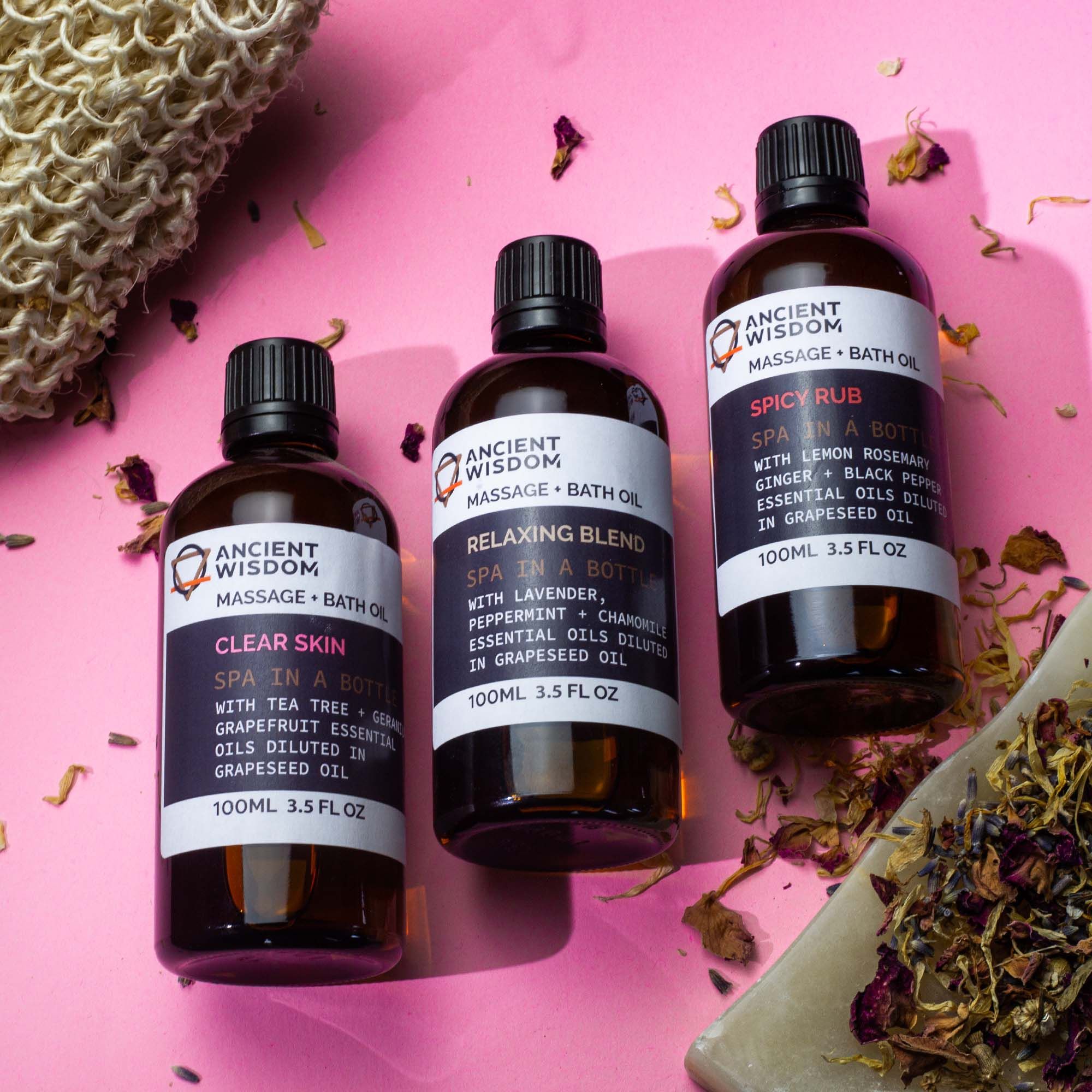 Aceite de Masaje 100ml - Lavanda soñolienta