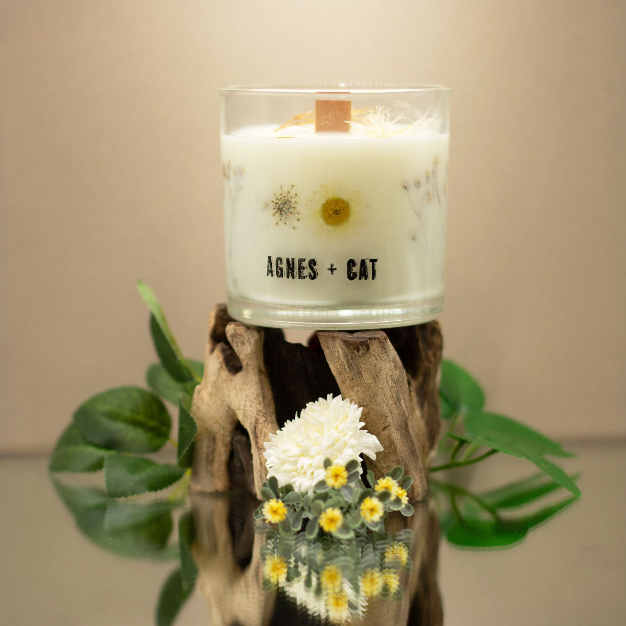 Vela de Cera de Soja Botánica Agnes + Cat - Windermere