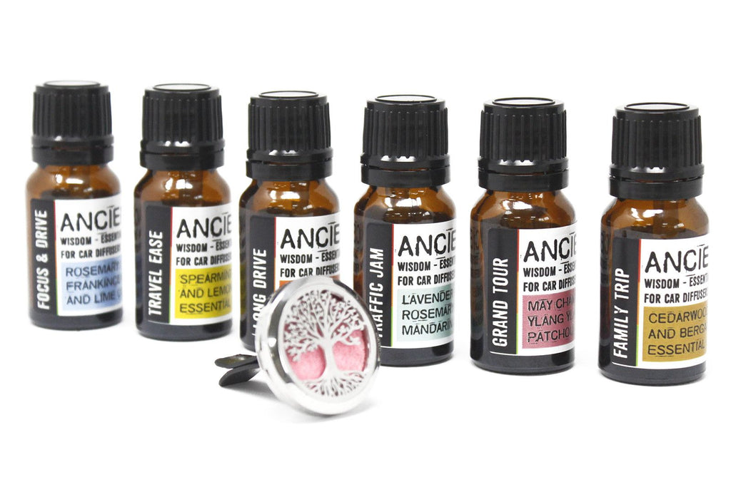 10ml Aceite Esencial para difusor de coche - Buen Viaje