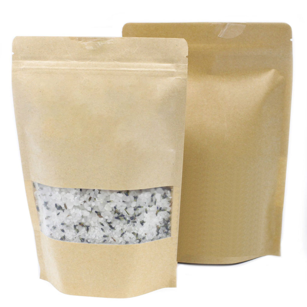 Mezcla de Sal de Baño del Himalaya 165g - Relax - Etiqueta Blanca