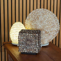 Lámpara Boho de Conchas Marinas - Concha Ovalada  - 15 cm