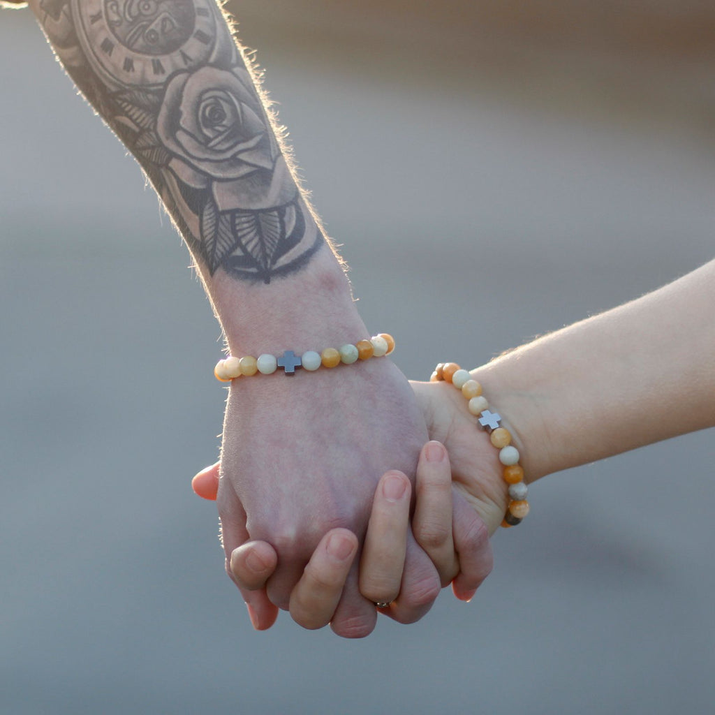 2 Pulseras con Piedras Preciosas - Armonia