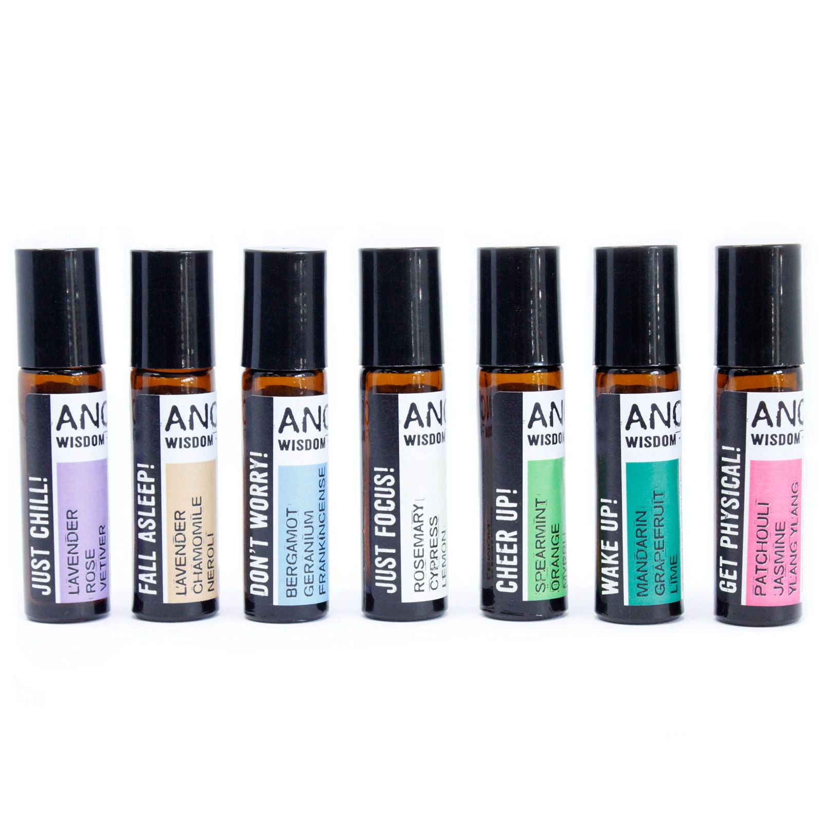 Mezclas de Aceites Esenciales Roll-On - Just Focus!