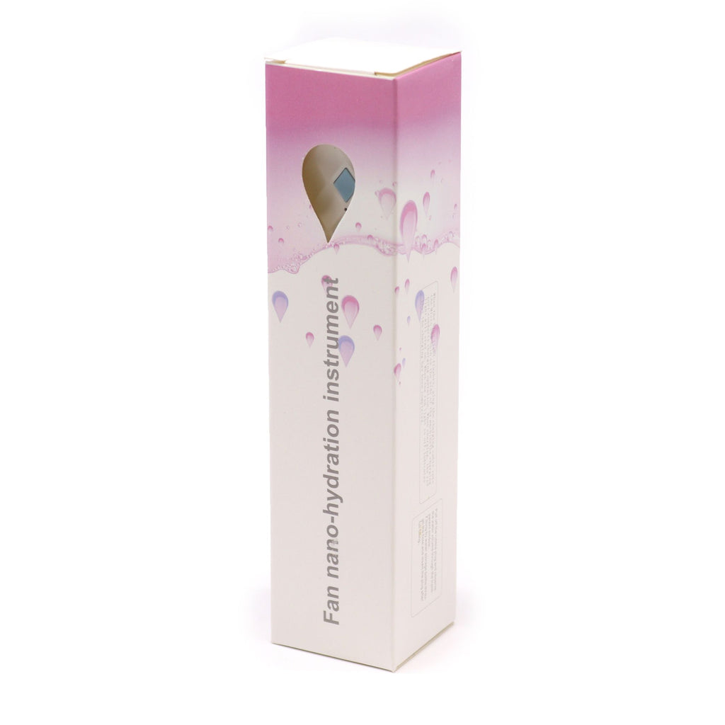 Ventilador y Pulverizador Facial Blanco - USB
