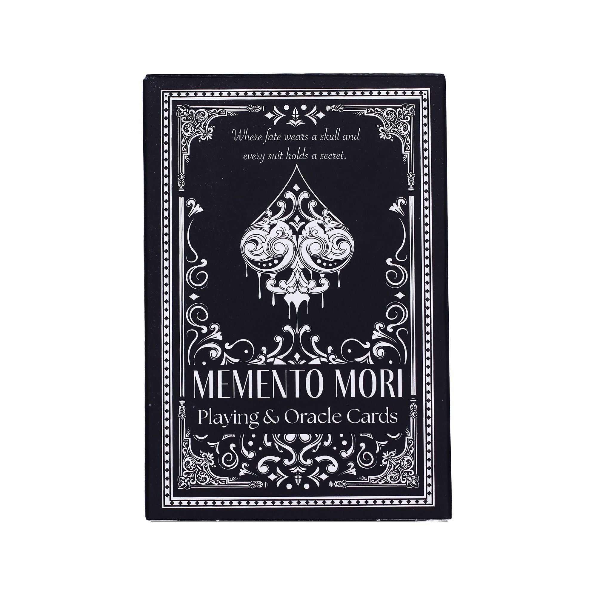 Memento Mori Cartas de juego y de oráculo góticas