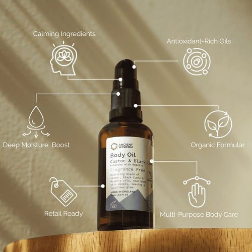 Aceite Corporal Organico 50 ml - Rosa Mosqueta (sin fragancia)