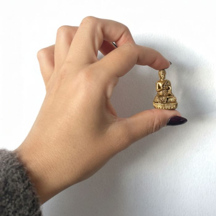 Dioses en miniatura de latón - Buda (17 g) - 34 mm