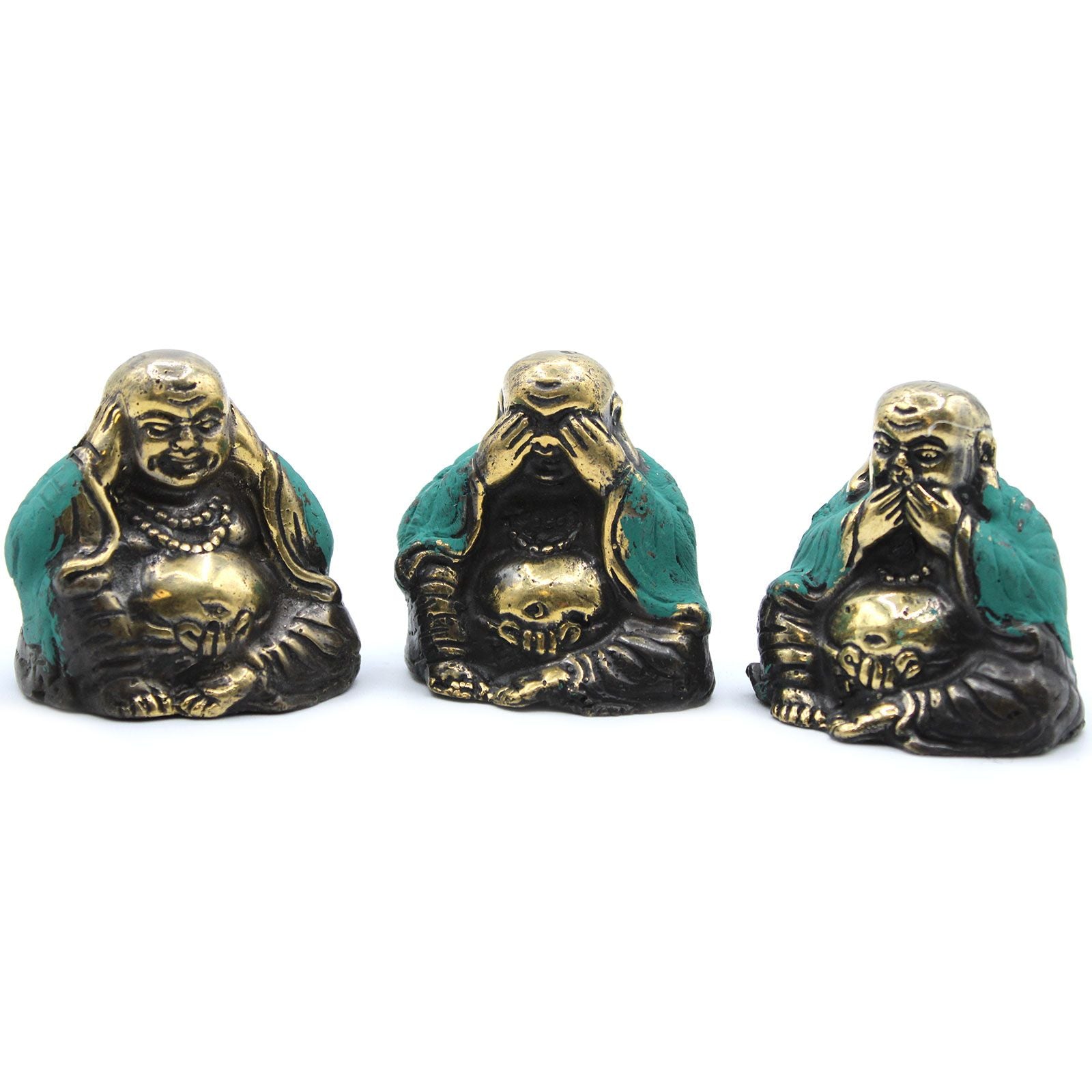 Juego de 3 - See No Evil, etc. - Buda