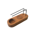 Calentador Pequeño Palo Santo - Madera de Teca - Diseño Mandala