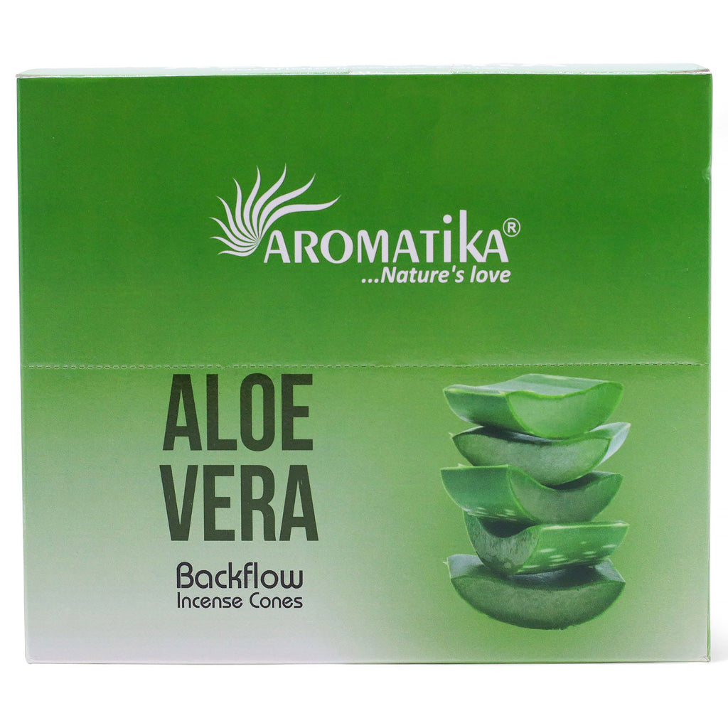 Pack de 10 Incienso Masala Backflow - Aloe Vera