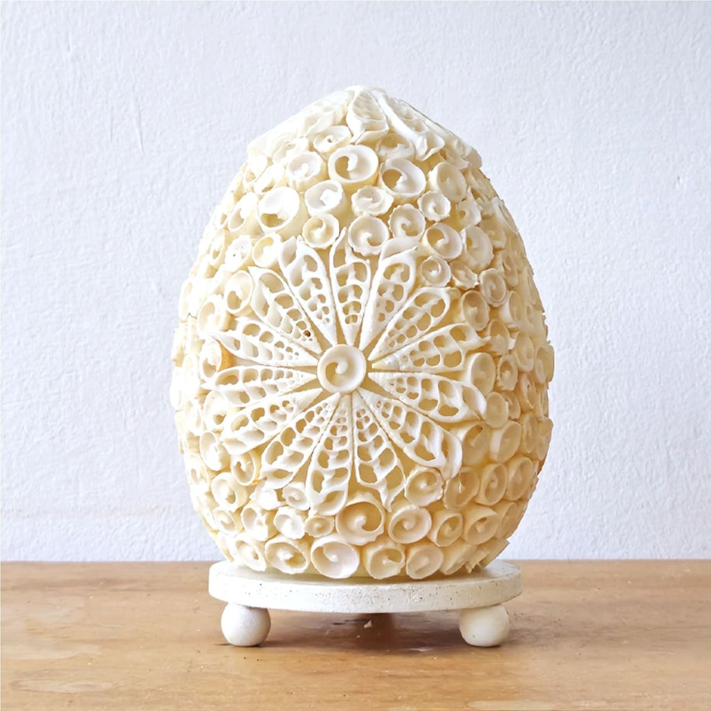 Lámpara Boho de Conchas Marinas - Concha Ovalada  - 15 cm