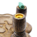 Sm Quemador Inverso Madera de Mango - Brass Buddha