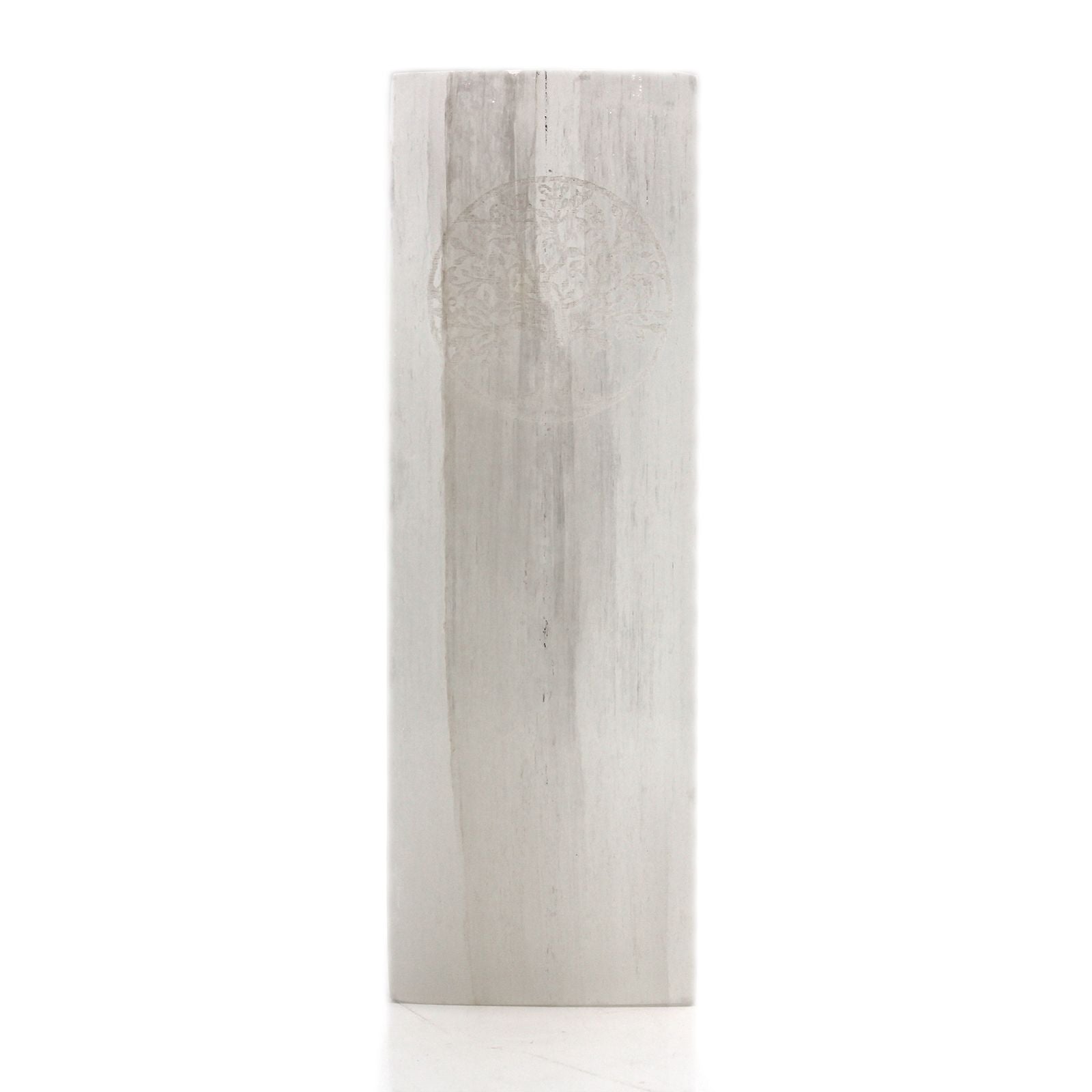 Lámpara Bloque Selenita 25cm - Árbol de la Vida