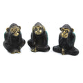 Juego de 3 - See No Evil, etc. - Monos