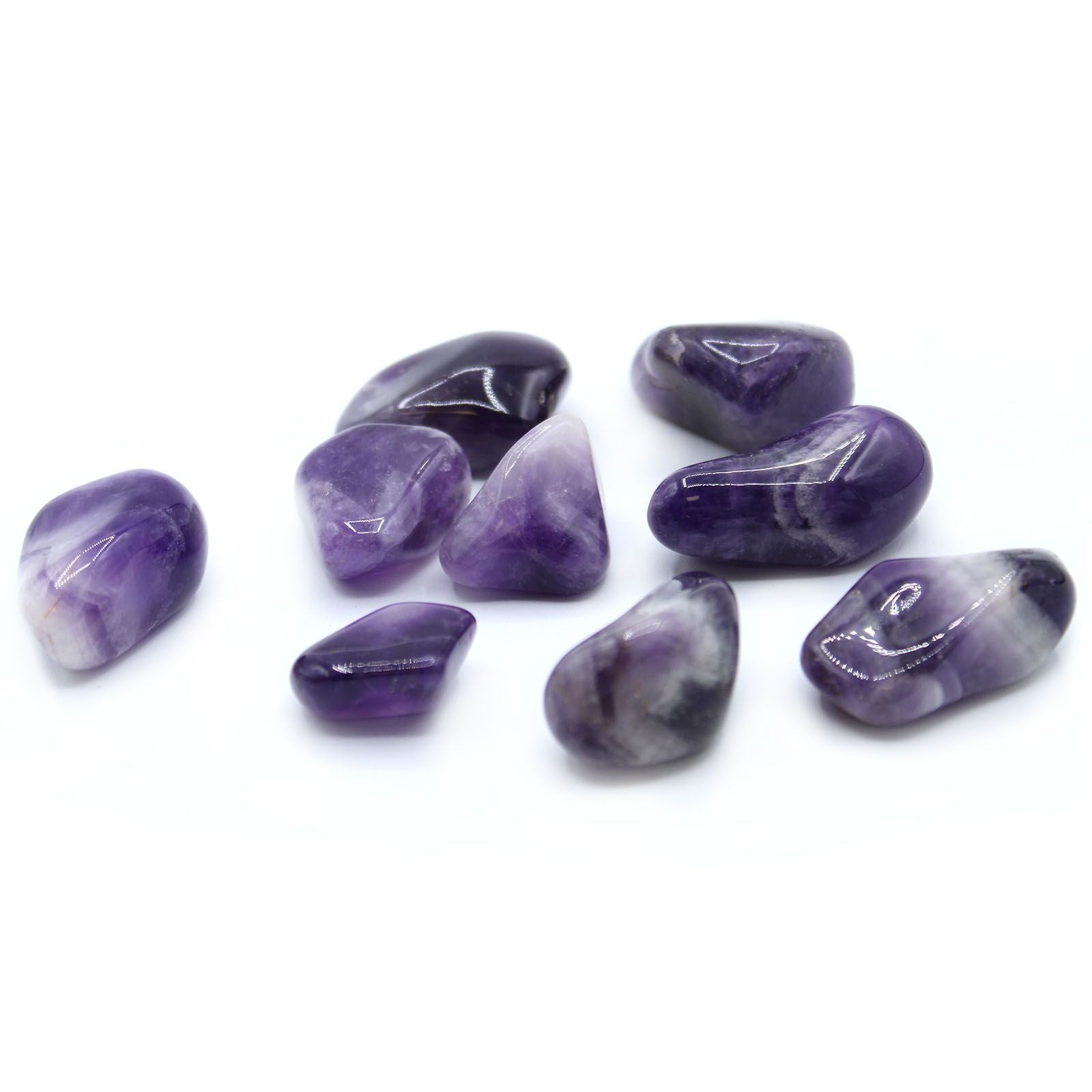 Amatista con bandas M (Clase B)