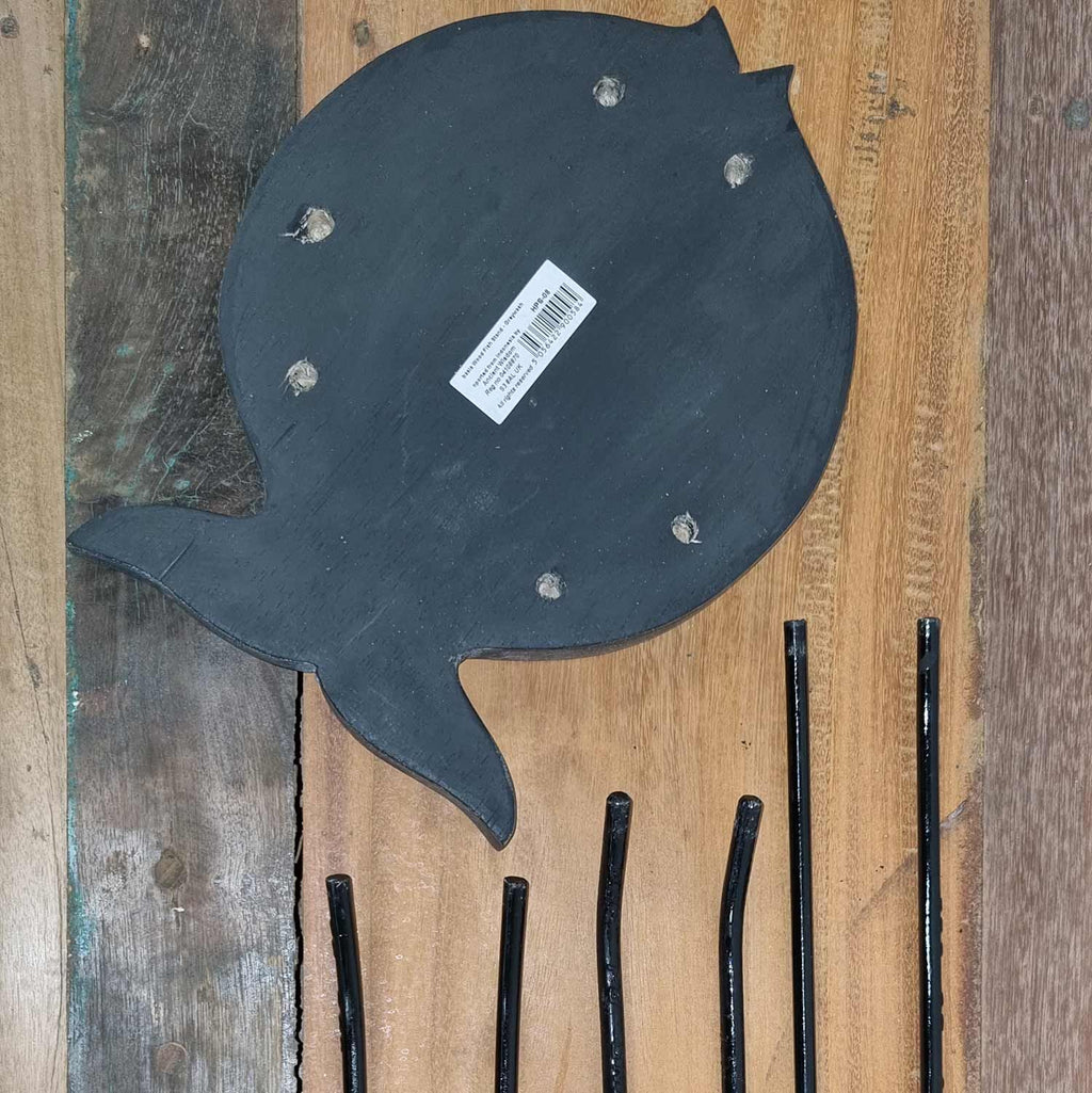 Soporte para plantas de madera de Albasia - Blanqueado