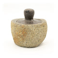 Maceta de enraizamiento con piedra de río natural - Mediano (aprox 12x8 cm)